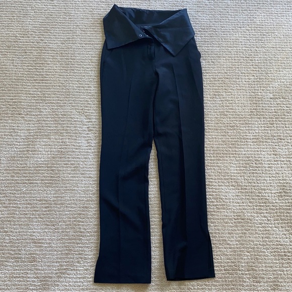 BCBG Black Tuxedo Pants - Picture 1 of 12